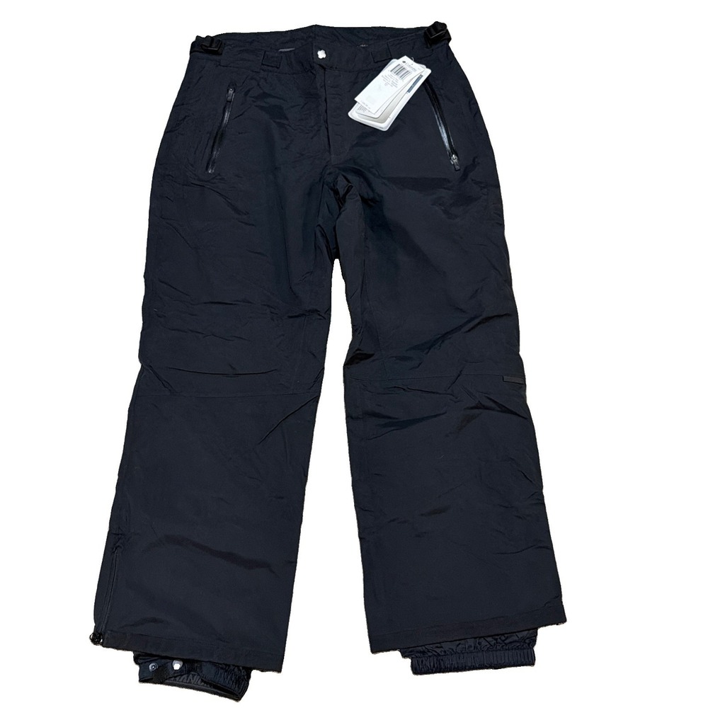 Columbia Titanium Men's Large 40x32 Black Snow Dome Ski Pants NWT